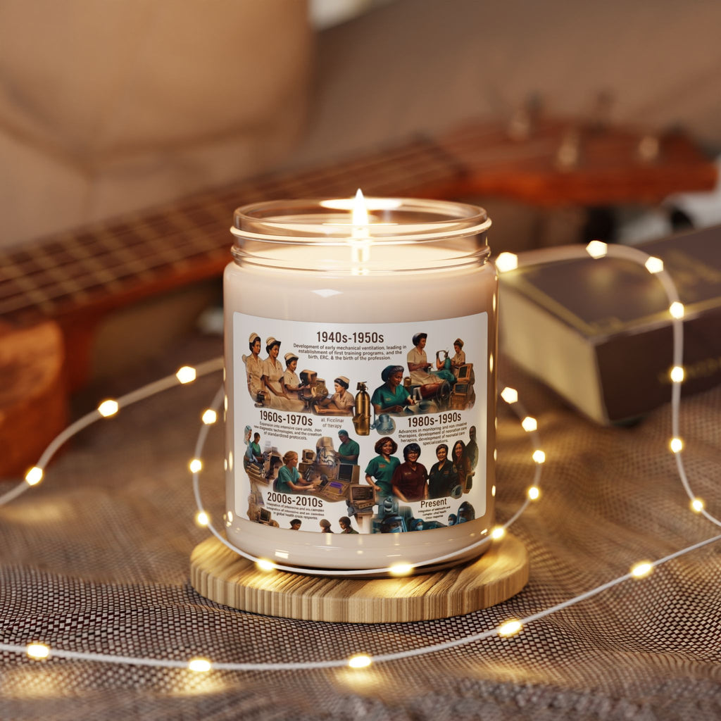 Heritage Decades Collage Soy Candle — 9oz Scented Jar