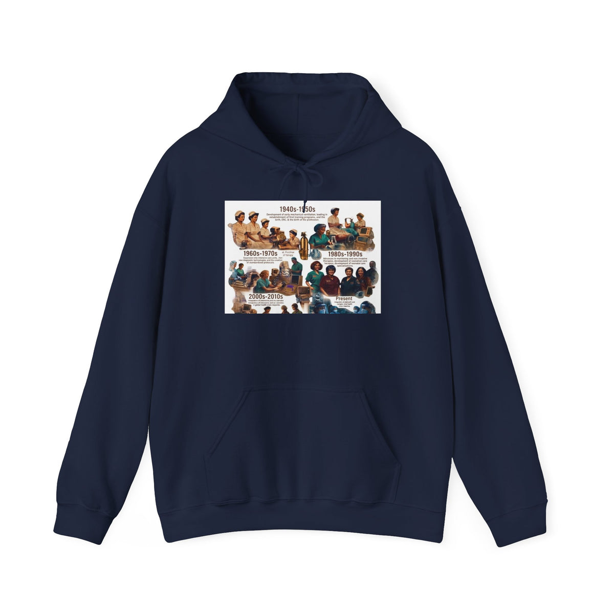Civil Rights Timeline Hoodie – Black History Generations Graphic Sweatshirt