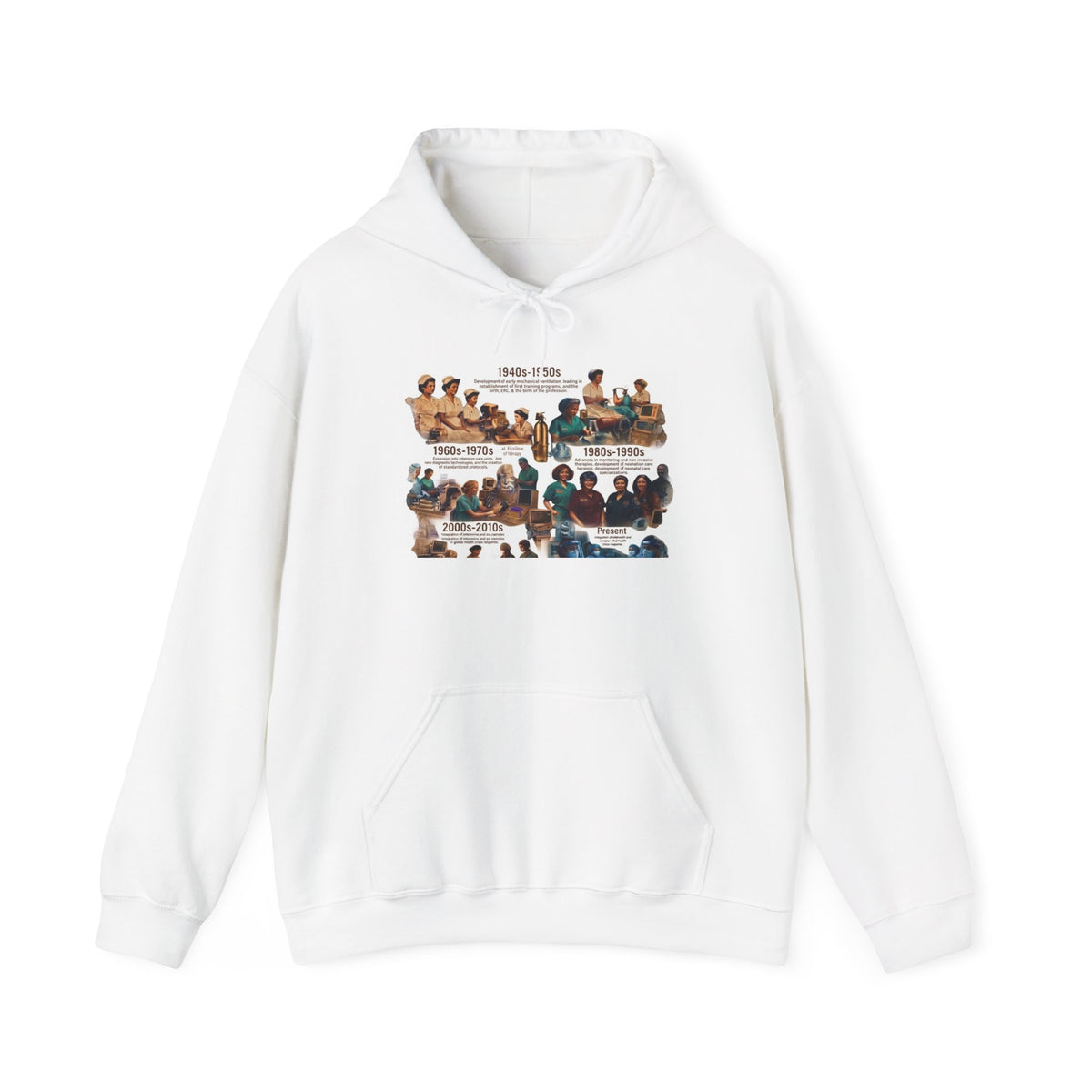 Civil Rights Timeline Hoodie – Black History Generations Graphic Sweatshirt