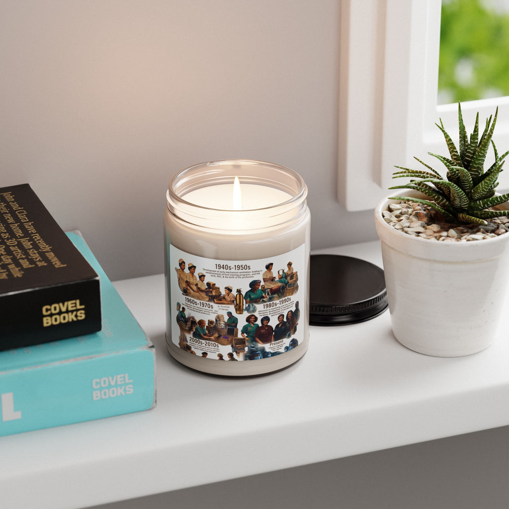 Heritage Decades Collage Soy Candle — 9oz Scented Jar
