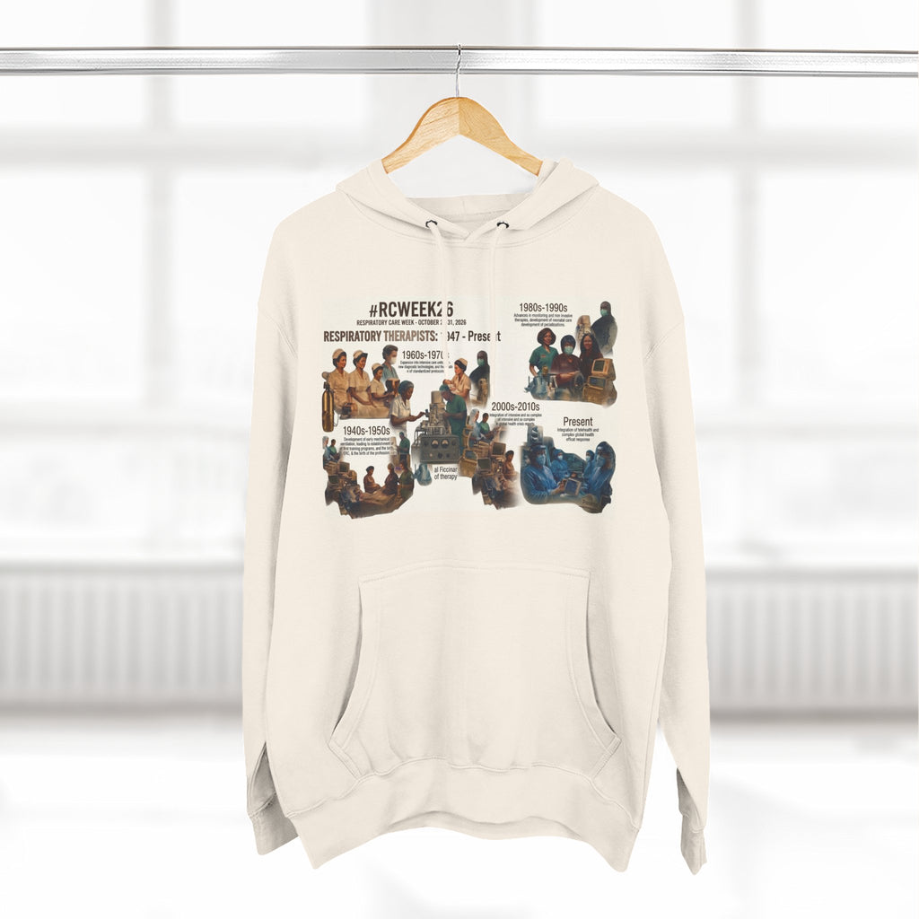 Three-Panel Hoodie - Vintage Art Collage Pullover