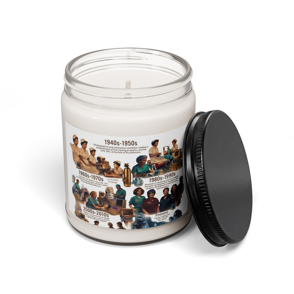 Heritage Decades Collage Soy Candle — 9oz Scented Jar